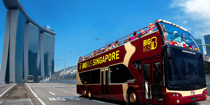 シンガポール旅行の移動に便利な「BigBuss Tours Singapore」で効率よくシンガポールの名所を巡る