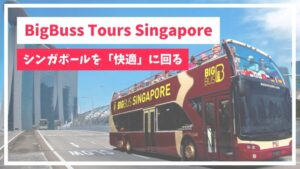 シンガポール巡りには「BigBuss Tours Singapore」が便利