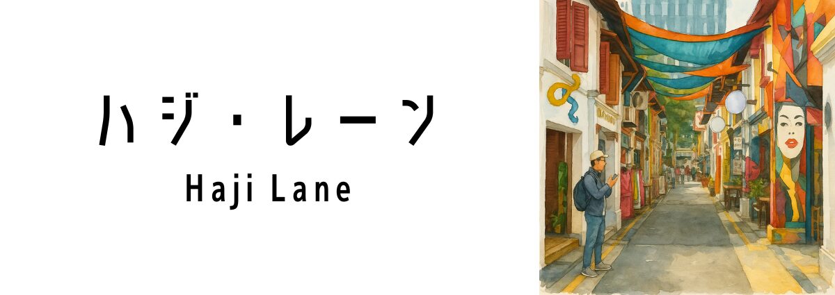ハジ・レーン(Haji Lane)ってどんな場所?